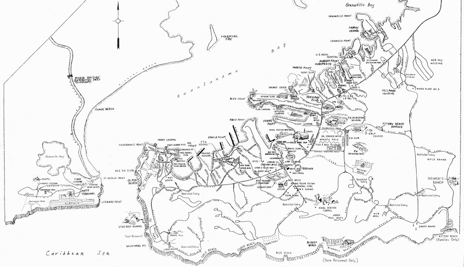 GTMO Visitors Map